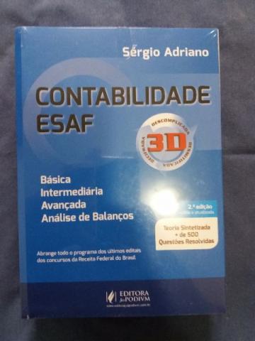 Livro Contabilidade ESAF 3D