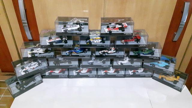 Miniatura de carrinhos de fórmula f1