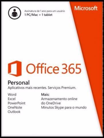 Office 365 Personal Licença Anual Microsoft