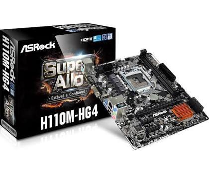 Placa Mae ASRock H110M-HG4, LGA , Chipset Intel H110