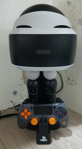 Ps4 PlayStation VR Launch Bundle com suporte carregador