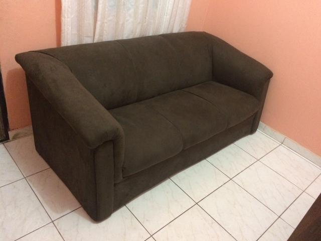 Sofá 3 lugares camurça