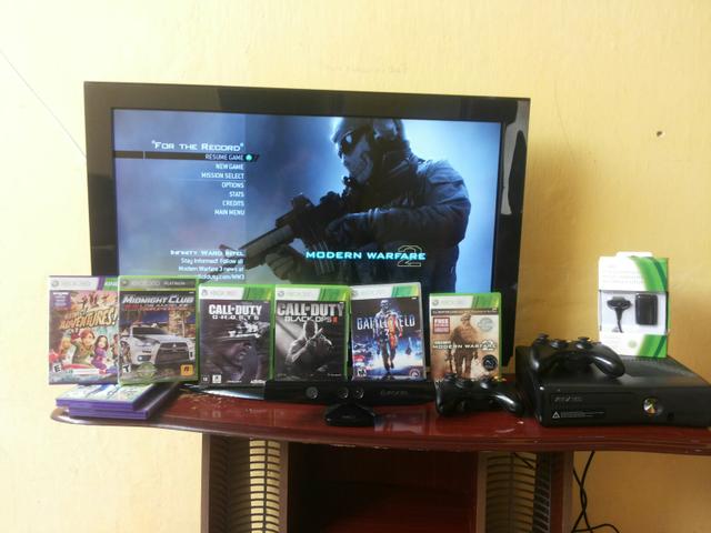 Vendo Xbox 360 Travado Completo