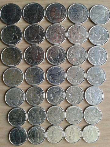 Vendo coleção completa da moeda da falna brasileira