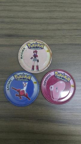 3 Tazos do Pokémon