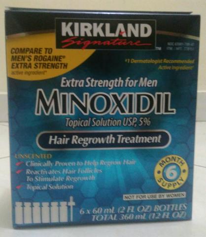 Caixa minoxidil Kirkland Original