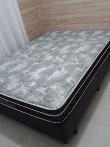 Cama Box + colchão de casal