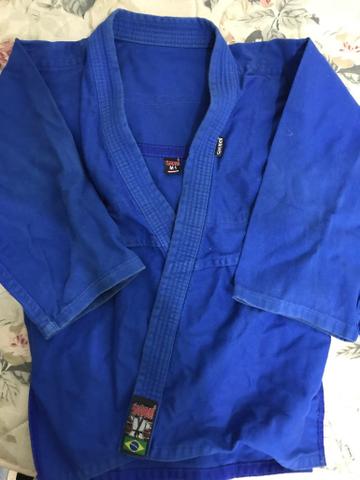 Kimono infantil azul