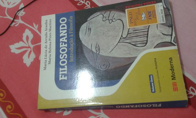 Livro: Filosofando+Filosofia por uma inteligência da
