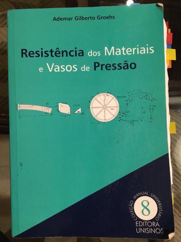 Livro Resistência dos Materiais e Vasos de Presso