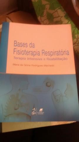 Livro bases da fisioterapia respiratório, autora Maria da