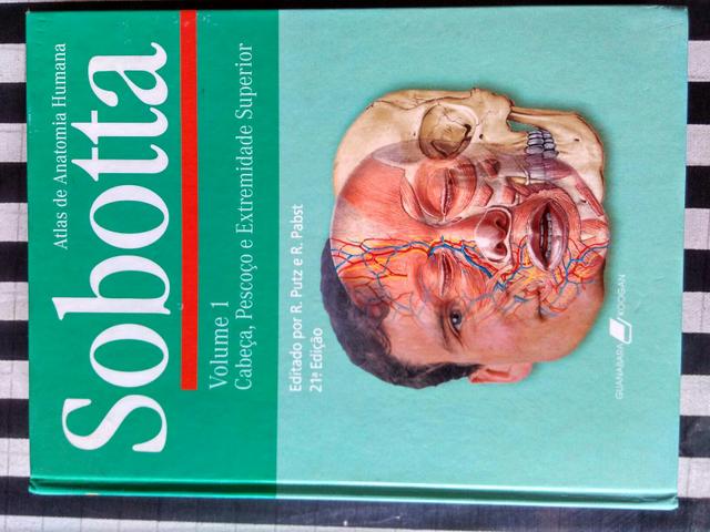 Livros Sobotta - atlas de anatomia