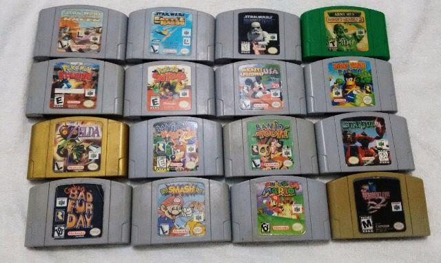 Nintendo 64 - Jogos/Controles/Acessórios (Leia o Anúncio)