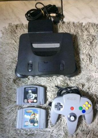 Nintendo 64 + jogos!