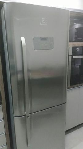 Refrigerador electrolux inverter inox DB52X