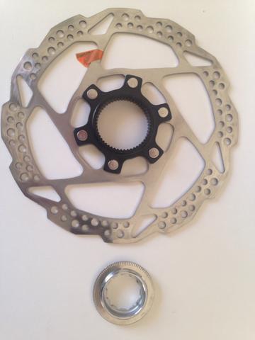 Rotor Disco De Freio Shimano 160mm Rt 54 S Center Lock