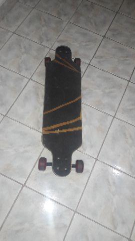 Skate longboard seminovo