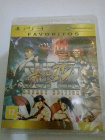 Super Street Fighter IV Arcade Edition PS3 - Novo Lacrado