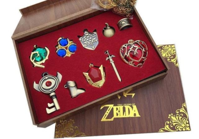The Legend of Zelda 10 peças altas qualidade Colecionador