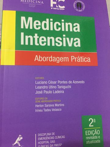 Vendo livro medicina intensiva