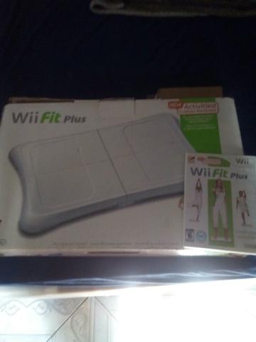 Wii fit plus original na caixa