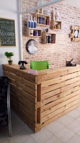 Balcão de pallet