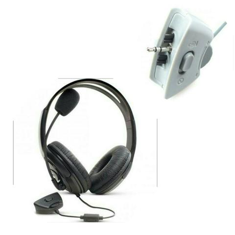 Headset Para Xbox 360 Fone Com Microfone Para Xbox360