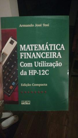 Livro matemática financeira com utilização da HP12c