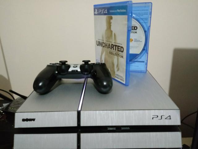 Ps4 + jogo Uncharted Collection