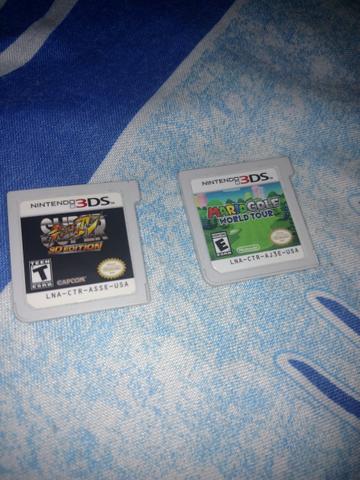 Super street fighter4 3D edition + golf world tour