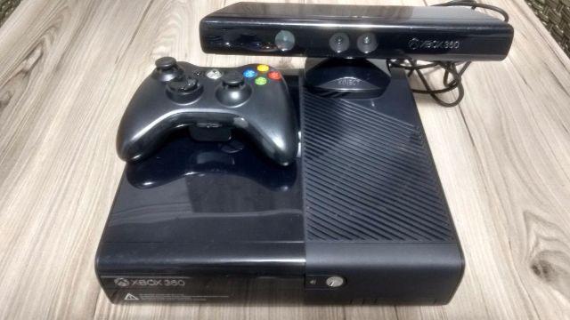 Vendo XBOX 360 com 500GB + Kinect