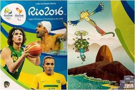 Álbum Figurinhas Olimpíadas Rio  - Completo