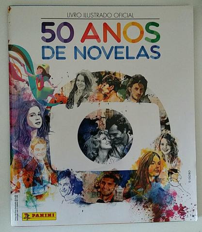 Álbum de figurinhas 50 Anos de Novelas - Rede Globo