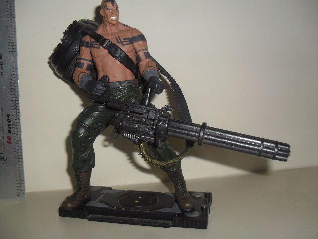 Boneco Vulcan Raven do Game Metal Gear