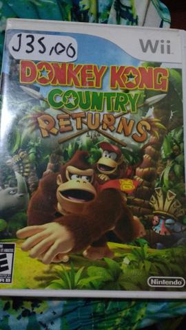 Jogo Donkey Kong Contry Returns