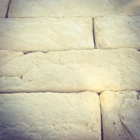 Plaquinhas parede tijolinho de pedra