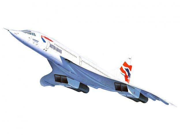 Plastimodelismo Revell Concorde British Airways Escala 1/72