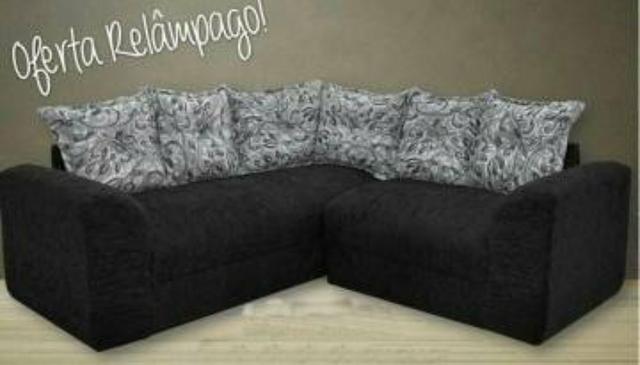 Sofá canto 5 Lugares temos outras cores - Pronta entrega