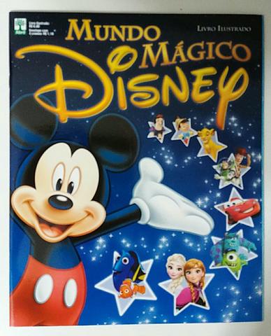 Álbum de figurinhas Mágico Disney 