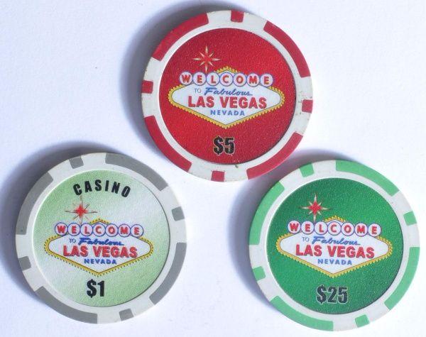 280 fichas de poker - Las Vegas