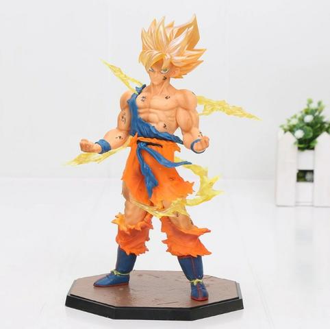 Action Figure Goku SSJ Bandai 15 cm (novo)