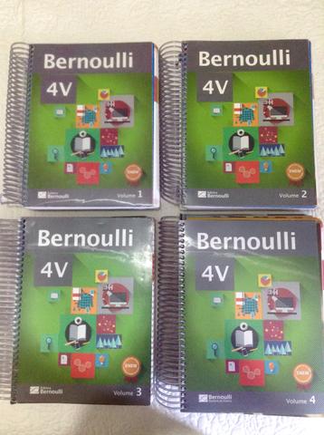 Apostilas Bernoulli 4v (Pouco usadas)