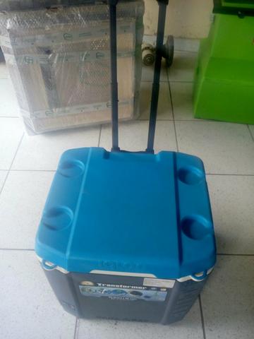 Caixa térmica com rodinhas