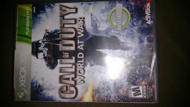 Call of duty word at war xbox 360