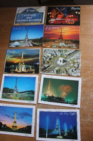 Cartao postal paris