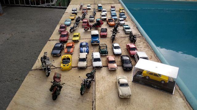 Frota de automóveis e motos