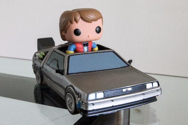 Funko Pop Delorean c/ Martin Mcfly
