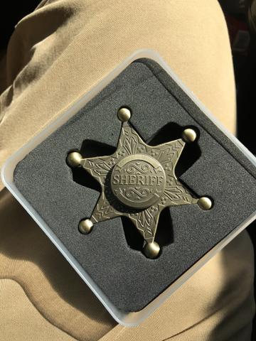 Hand spinner Sheriff