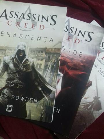 Livros Assassin's Creed 3 Primeiros Volumes