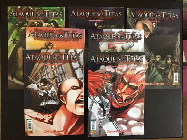 Mangá - Ataque de Titãs